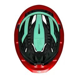 Kask rowerowy LAZER Vento KinetiCore Czerwony Szosowy (rozmiar M)