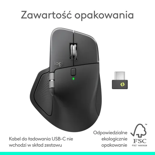 Myszka Logitech MX Master 4 Grafitowy