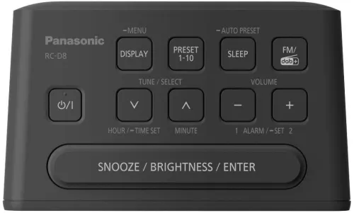 Radioodbiornik Panasonic RC-D8EG-K