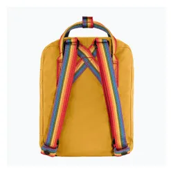 Plecak miejski Fjällräven Kanken Rainbow Mini 7 l ochre/rainbow pattern