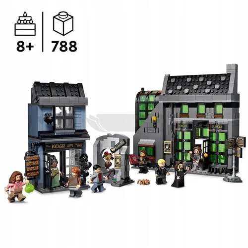LEGO Harry Potter 76471 Magiczne sklepy na ulicy Śmiertelnego Nokturnu