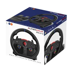 Kierownica Subsonic SuperDrive 270 GT-5 z pedałami do PC, PS5