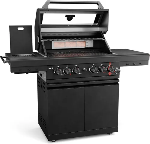 Grill gazowy KOLER Krone S2 Black 21.6 kW 74 x 46 cm