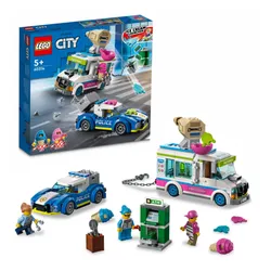 LEGO 60314 City Policyjny pościg za furgonetką z lodami