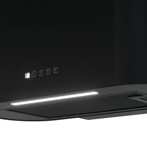 Okap Akpo WK-10 ELLIPSE WL SLIM T500 Czarny