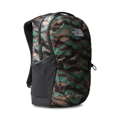 Rucsac the North Face Jester NF0A3VXFI3A1 iarbă adâncă verde pictat Camo Print / gri asfalt