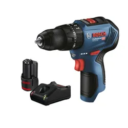 Wiertarko-wkrętarka BOSCH Professional GSB 12V-30 06019G9102 + Ładowarka BOSCH Professional GAL 12V-40 + Akumulator BOSCH Professional 1600Z0002X 2Ah 12V