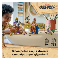 LEGO 75644 ONE PIECE: Дорри против Броги гиганты, набор кубиков 9+