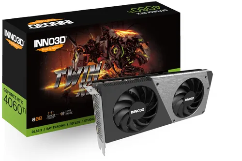 Karta graficzna Inno3D GeForce RTX 4060 Ti Twin X2 8GB GDDR6 128bit DLSS