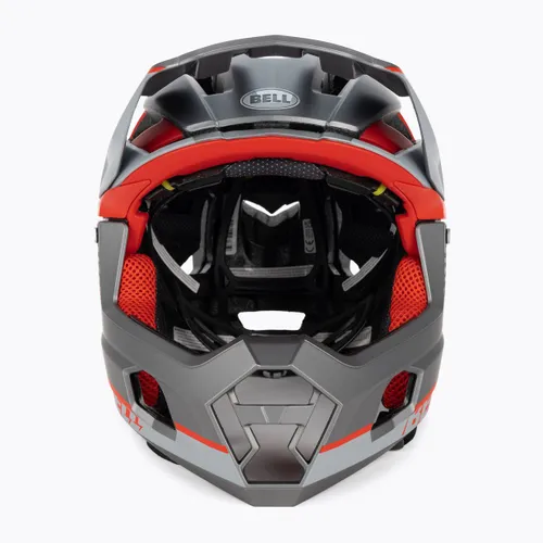 Kask rowerowy Bell FF Super Air R MIPS Spherical matte gray/red