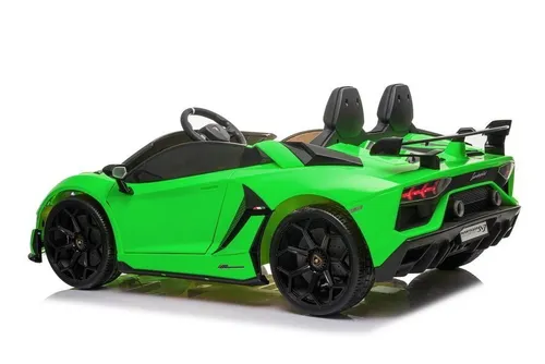 Auto Na Akumulator Dla 2 Dzieci Lamborghini Aventador Drift 15Km/H 2X200W Pilot LED Eva Skóra MP3