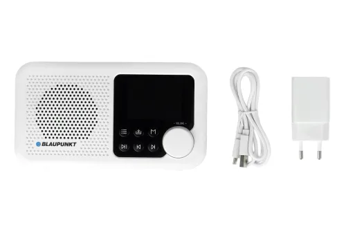 Radioodbiornik Blaupunkt DR8WH Radio FM, DAB+ Bluetooth Biały