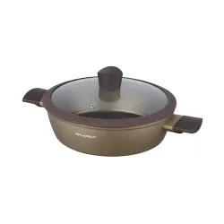 Patelnia do serwowania nieprzywierająca z dwoma uchwytami FLORINA CAVA 24 cm