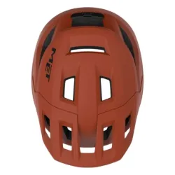 Kask rowerowy MET Shelter czerwony