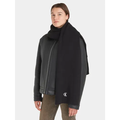 Calvin Klein Jeans Arhiva eșarfă logo eșarfă K60k611265 Negru BDS