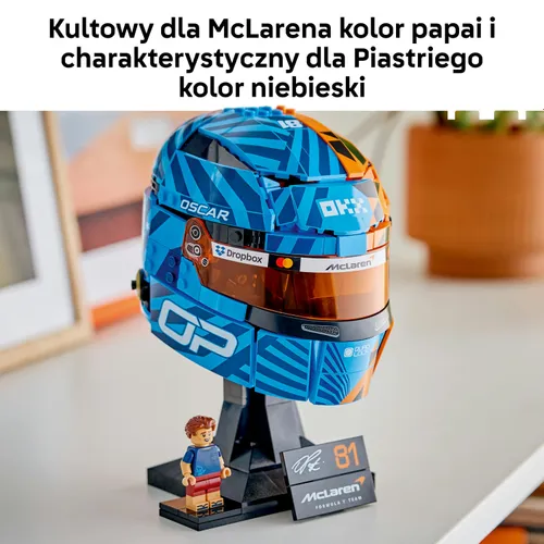 LEGO 43017 Editions Kask Oscar Piastri McLaren Mastercard F1 Team