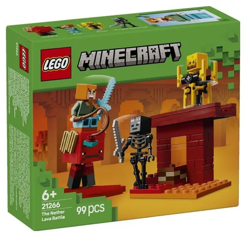 LEGO Minecraft 21266 Bitwa na moście Netheru