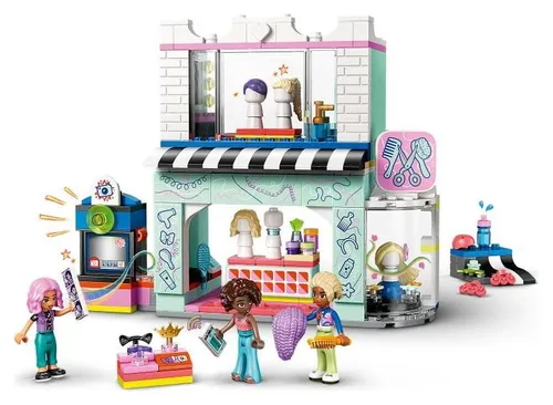 LEGO Friends 42662 Salon fryzjerski i sklep z ozdobami