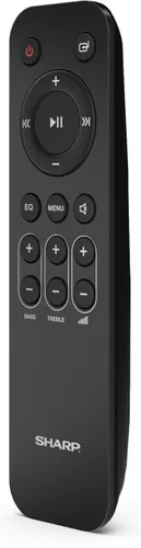 Soundbar SHARP HT-SBW55121 Czarny 5.1.2-kanałowy, Bezprzewodowy Subwoofer, HDMI eARC, Dolby Atmos, 4K, BT