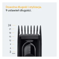 Maszynka do włosów Braun HC5510 50min