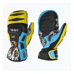 Rękawice narciarskie Level SQ CF Mitt yellow/blue