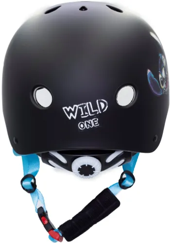 Kask DISNEY Stitch D100 Czarny dla Dzieci (rozmiar M)