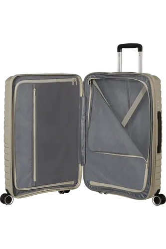 Средний чемодан American Tourister Flytwist 67cm - Sandstone