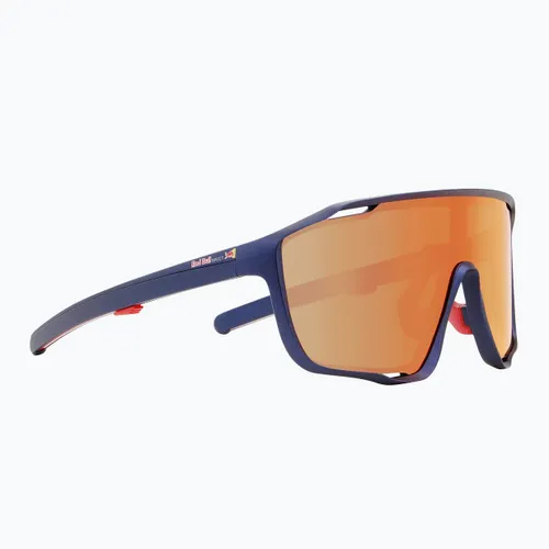 Okulary przeciwsłoneczne Red Bull SPECT Kraft blue/brown with red mirror
