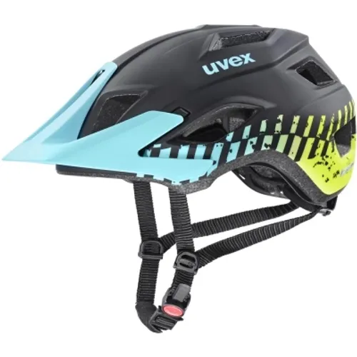 Kask rowerowy Uvex Access czarno-niebieski - 58-62