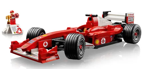 LEGO 11375 Icons Ferrari F2004 i Michael Schumacher