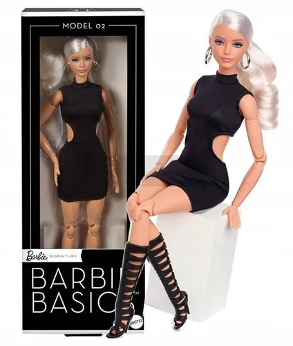 LALKA BARBIE SIGNATURE Barbie Basic Model 02, lalka kolekcjonerska JBH71