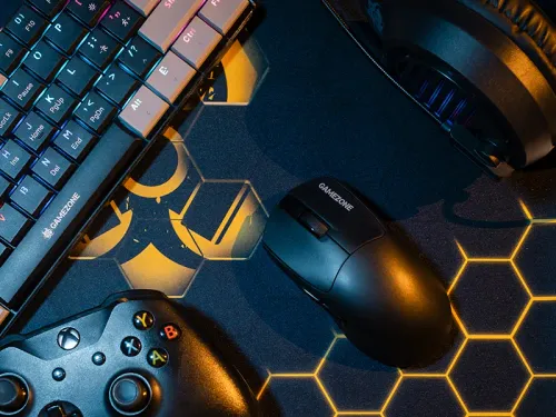 Myszka Tracer Gamezone Nippy RF (2.4G+BT) Czarny