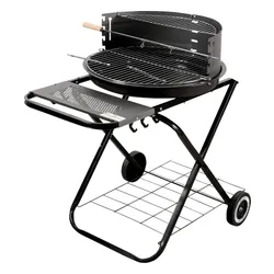 Barbekü ustası ve Partisi MG925 kömür bahçe ızgarası 40cm x 40cm