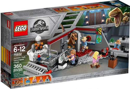 Конструктор Lego Jurassic World погоня за хищниками (75932)