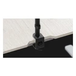 Biurko Endorfy Atlas L Electric Light Wood 150cm Regulacja wysokości Jasne drewno