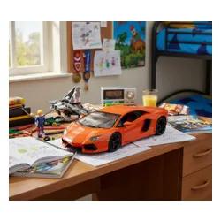 Samochód zdalnie sterowany COIL Lamborghini Coupe na pilota auto RC 1: 10 orange