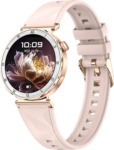 Smartwatch LUNA Bianca Ceramic Złoty