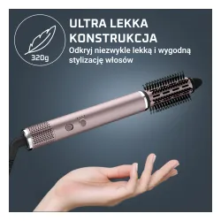 Suszarko-lokówka Rowenta Air Nano UB9B20 950W Jonizacja Zimny nawiew Średnica szczotki 33mm 3 poziomy temperatury