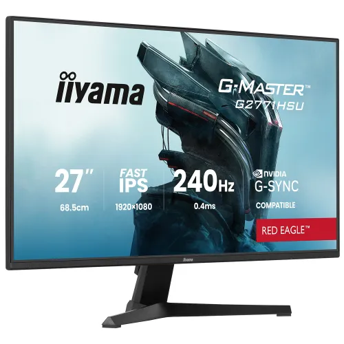 Monitor iiyama G-Master Red Eagle G2771HSU-B1 27" Full HD Fast IPS 240Hz 0,4 MPRT Gamingowy