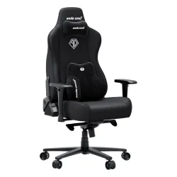 Fotel Anda Seat Novis Plus XL Gamingowy do 150kg Tkanina Czarny