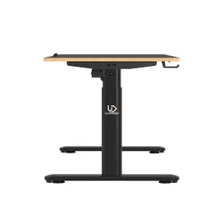 Biurko Ultradesk PULSAR 120cm Regulacja wysokości Czarny