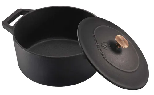 Garnek żeliwny BERLINGER HAUS Strong Mold Różowe złoto 24 cm