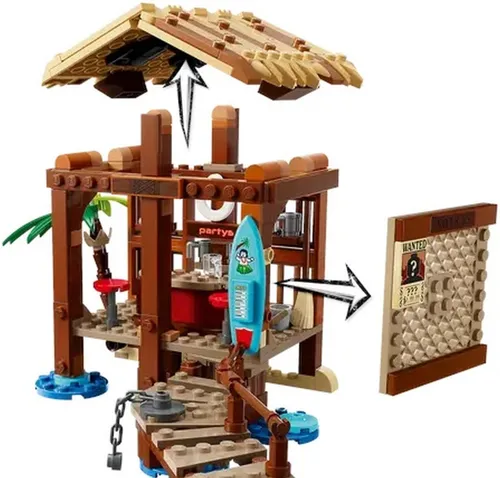 LEGO One Piece 75636 Chatka w wiosce Fuusha