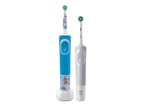 Elektrikli Diş Fırçası Oral - B Çocuklar Dondurulmuş + D103 Canlılık Pro WH