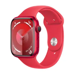 Apple Watch 9 GPS + Cellular 45mm алюминий (продукт) красный / Красный Спортивный ремешок S / M