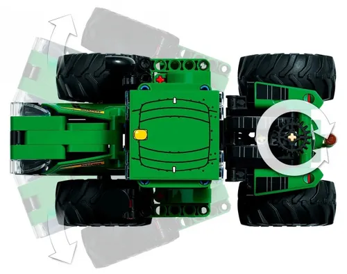 LEGO Technic 42136 трактор John Deere 9620r 4WD