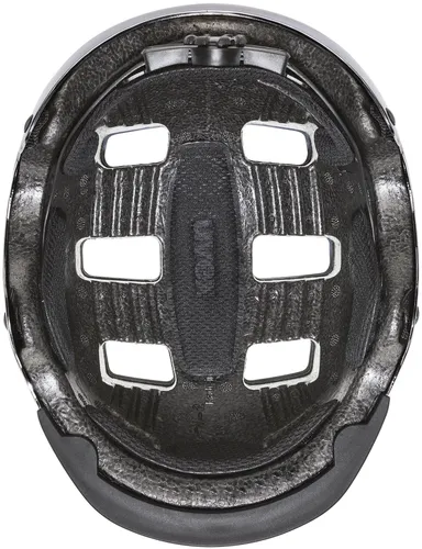 Kask rowerowy UVEX HLMT 5 Bike Pro Czarny Miejski (rozmiar 55-58)