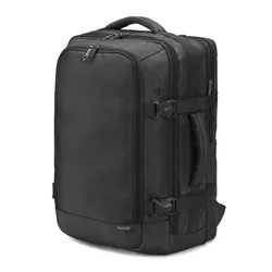 Plecak podróżny poszerzany Puccini Easy Pack Laptop 16" - czarny