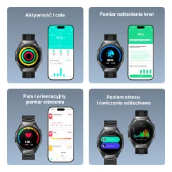 Smartwatch Forever SW-720 xBase Czarny