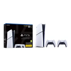 Konsola SONY PlayStation 5 Digital Slim + Kontroler SONY DualSense Biały